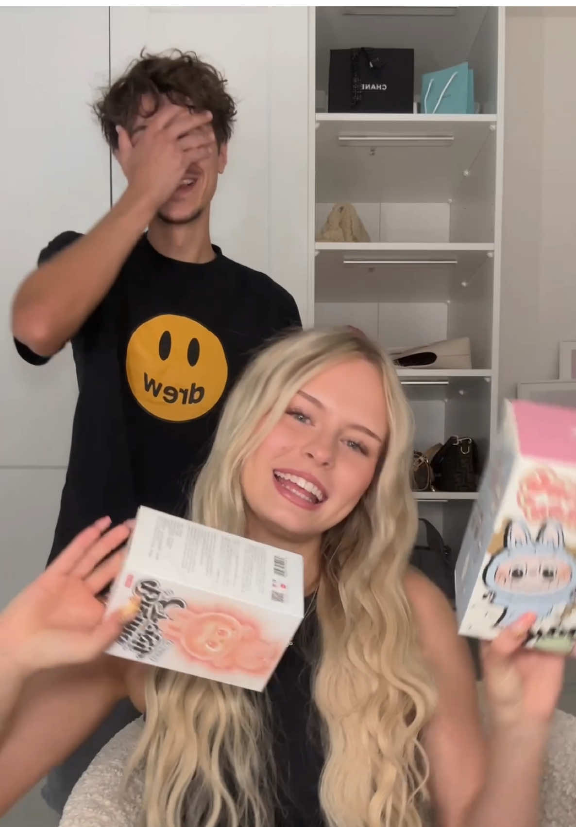 A post by @lukasrieger on TikTok caption: Labubu Surprise 🤞🧸