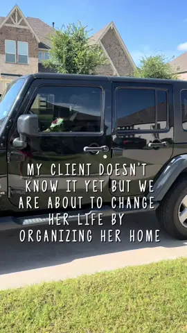 A post by @organizingspacesbykim on TikTok caption: The BEST birthday surprise EVER ➡️home organization! Who wants their tribe to surprise them like this?