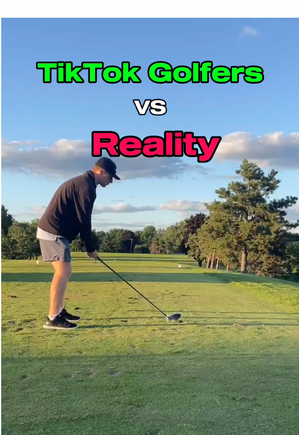 A post by @mulliganmaster on TikTok caption: The ending hit close to home😭 #golf #reality #funny #golftok #fyp
