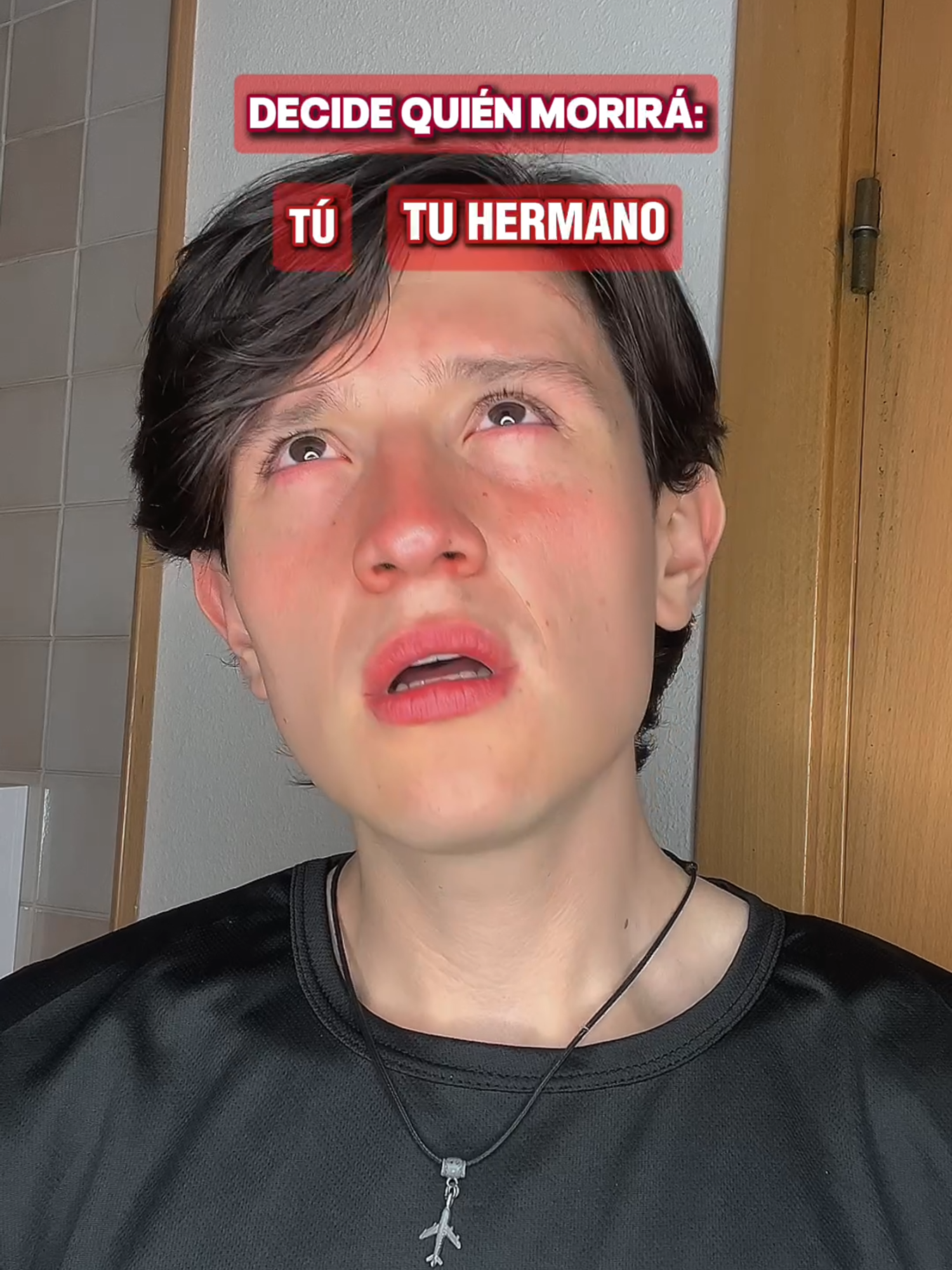 A post by @fabrublacutt_ on TikTok caption: ¿Darías tu VIDA por tu hermano? 💔 #Storytime #Hermanos
