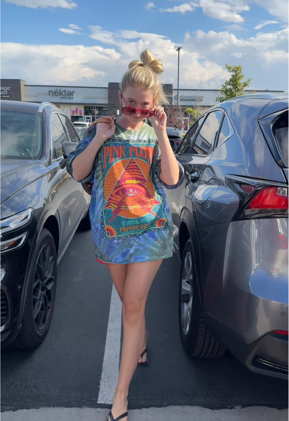 A post by @_kennedylyons on TikTok caption: pedicure fit looking fire 🤞✨