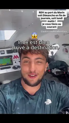 A post by @monkeydinox on TikTok caption: il a réussi à traverser l’Atlantique ? 😱 #inox #inoxtag #atlantique #kid #farming 