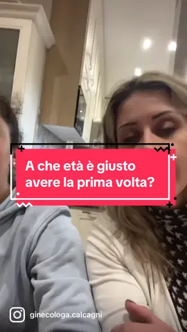 A post by @ginecologacalcagni on TikTok caption: Caterina e’ a New York a studiare e non possiamo girare il nostro contenuto. Così oggi vi ripropongo il primo video della nostra  rubrica “Cate&Io” girato il 19 Marzo 2022. Lo scopo di questa rubrica e’ affrontare insieme discorsi che possono allontanare genitori e figli. Sono rimasta profondamente colpita dalla risposta di Caterina… Non so cosa risponderebbe ora che ha 15 anni! Sono curiosa di sapere cosa ne pensi!  E tu? Pensi che ci sia un’età giusta per il primo rapporto? #cateeio #rubrica #donne #uomini #primavolta #amore #figli #dialogo #noi #famiglia #divulgazionescientifica #ginecologacalcagni #mamma #genitoriefigli 