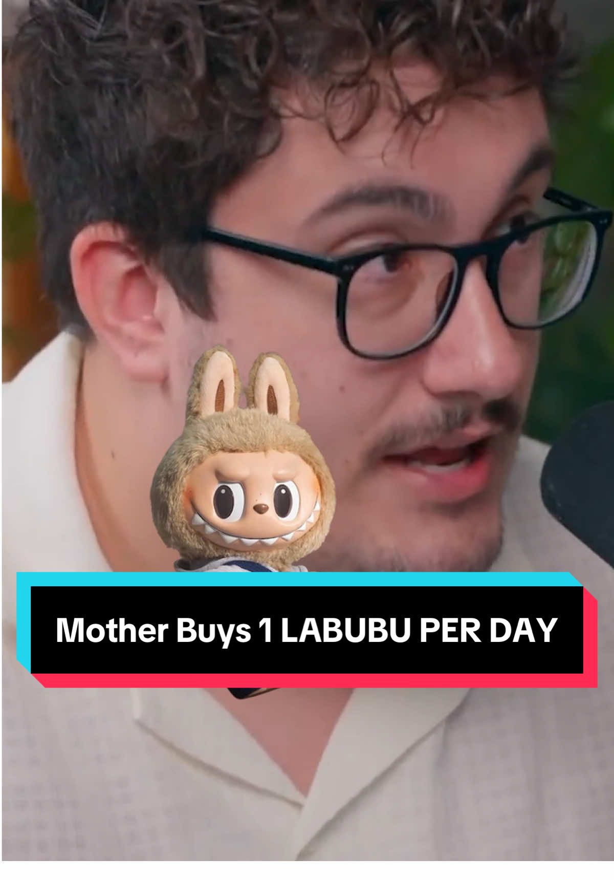 A post by @calebhammercomposer on TikTok caption: Mother Buys 1 LABUBU PER DAY #labubu #girlmath #financiaaudit 