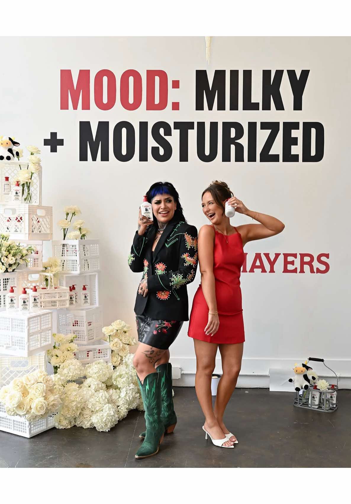 A post by @ninaghoulina on TikTok caption: @𝐒𝐇𝐄𝐋𝐁𝐘 𝐀𝐍𝐍 MY MILKY BESTIE @Thayers 
