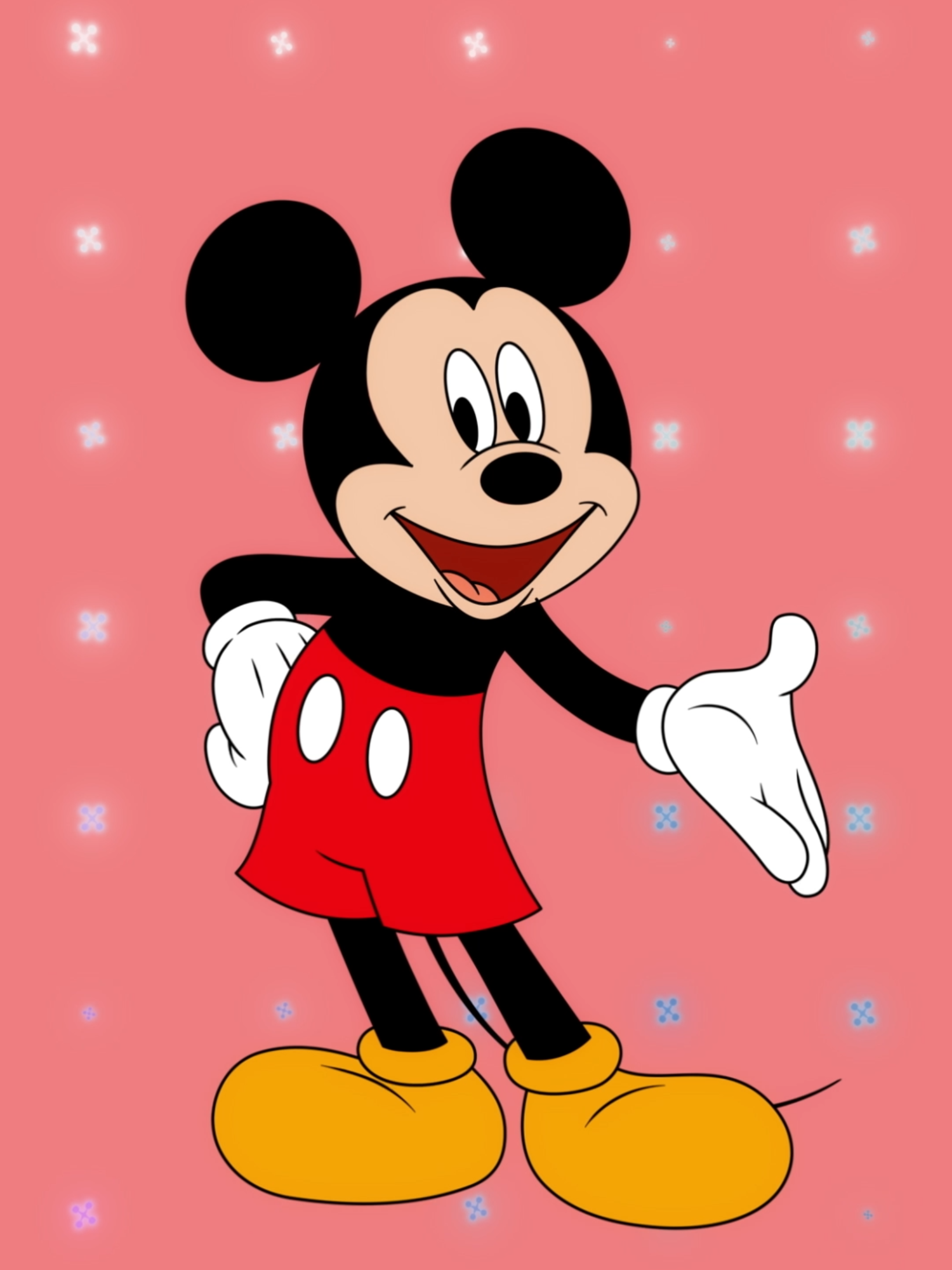 A post by @disney on TikTok caption: Hot dog! You've reached a friendly reminder from Mickey Mouse to stop scrolling and take a little break.