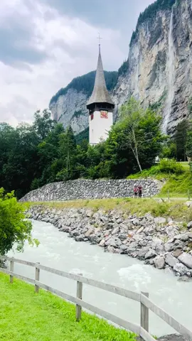 A post by @farihamitu20 on TikTok caption: #switzerland #lauterbrunnen  #bollywood #srk #farihamitu 🇨🇭