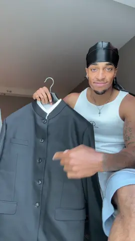 A post by @jeanvictorm on TikTok caption: Chinese traditional suit ftw 