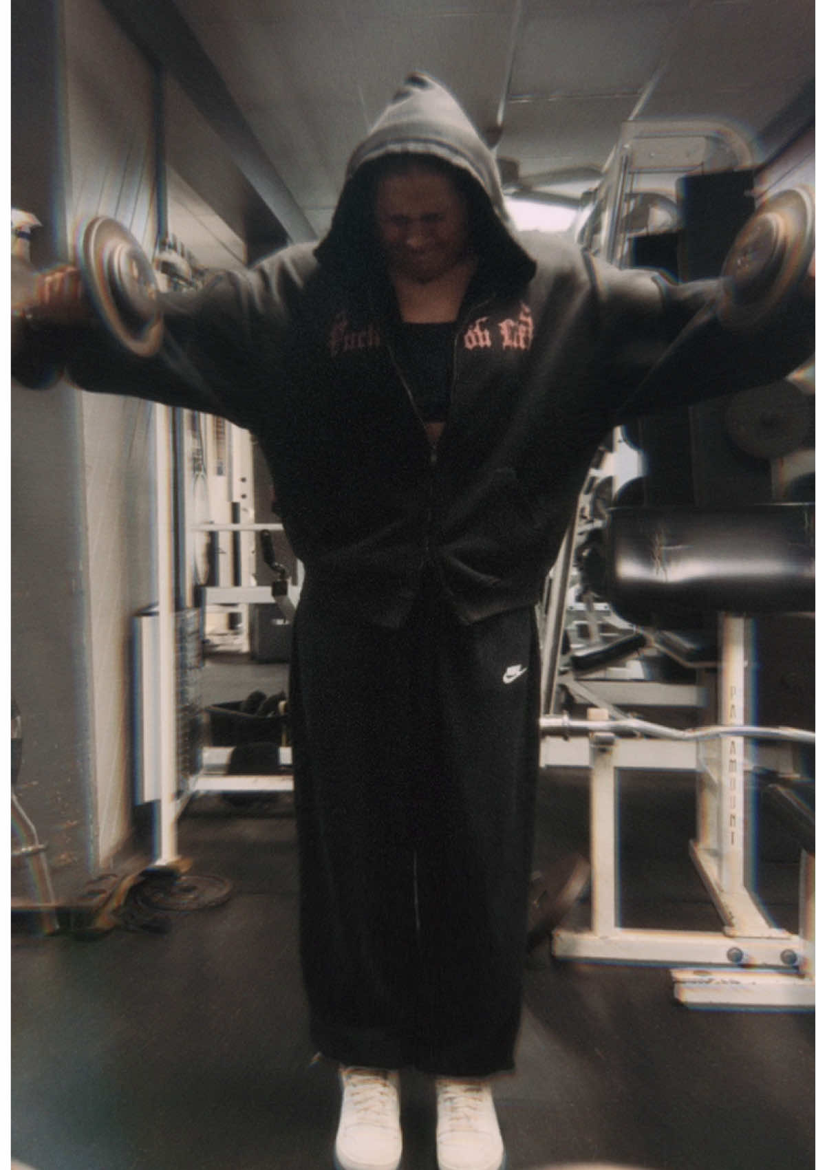 A post by @kyliegaskell on TikTok caption: #upperlower #fyp #gym 