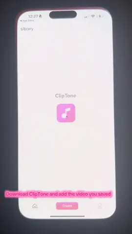 A post by @amourkelis101 on TikTok caption: Now I can change ringtone on my phone to any song I want. 🥰@ClipTone #cliptone #ringtone 