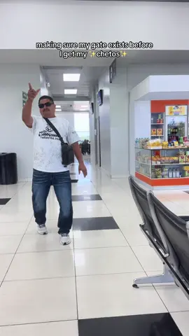 A post by @thesalguerofam on TikTok caption: It’s like a reward 🥹 #airportoutfit #fyp #dadsoftiktok #chetos 