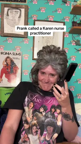 A post by @sarahsoda5 on TikTok caption: #prankcall #suedillon #skidmark 