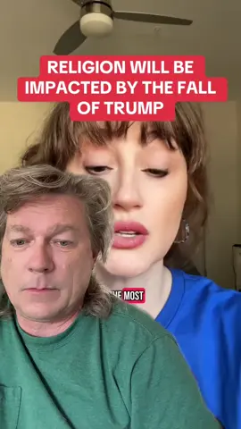 A post by @hawkeyewhackamole on TikTok caption: #duet with @FriendlyHoneyBadger How will religion react when he’s gone? 