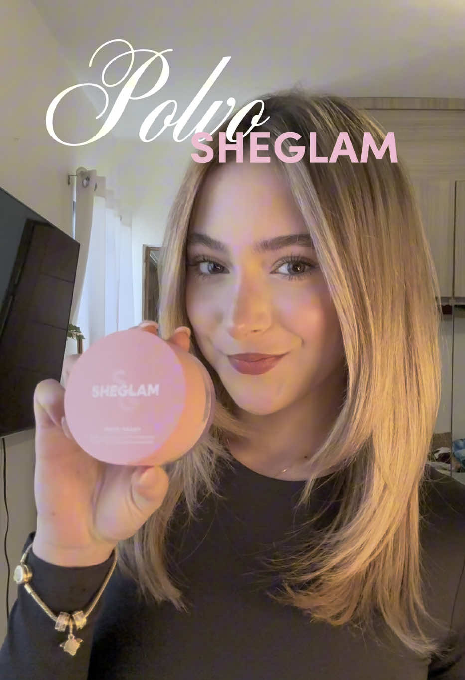 A post by @dafnnejm on TikTok caption: Poniendo a prueba el makeup de SHEGLAM😍 #SHEGLAMPowderDuo #instareadyglam #SHEGLAM @SHEGLAM 