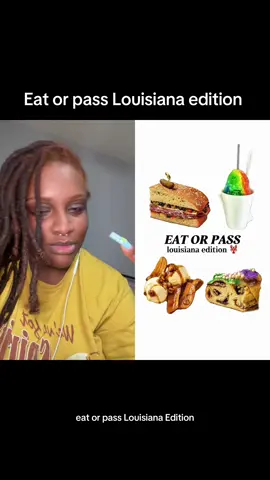 A post by @bukutriece on TikTok caption: #duet with @AI #eat #neworleans 
