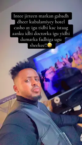 A post by @daudcomedian on TikTok caption: Haku hadlina dumaraw hadad aragtan anoo fadhiya 🤣