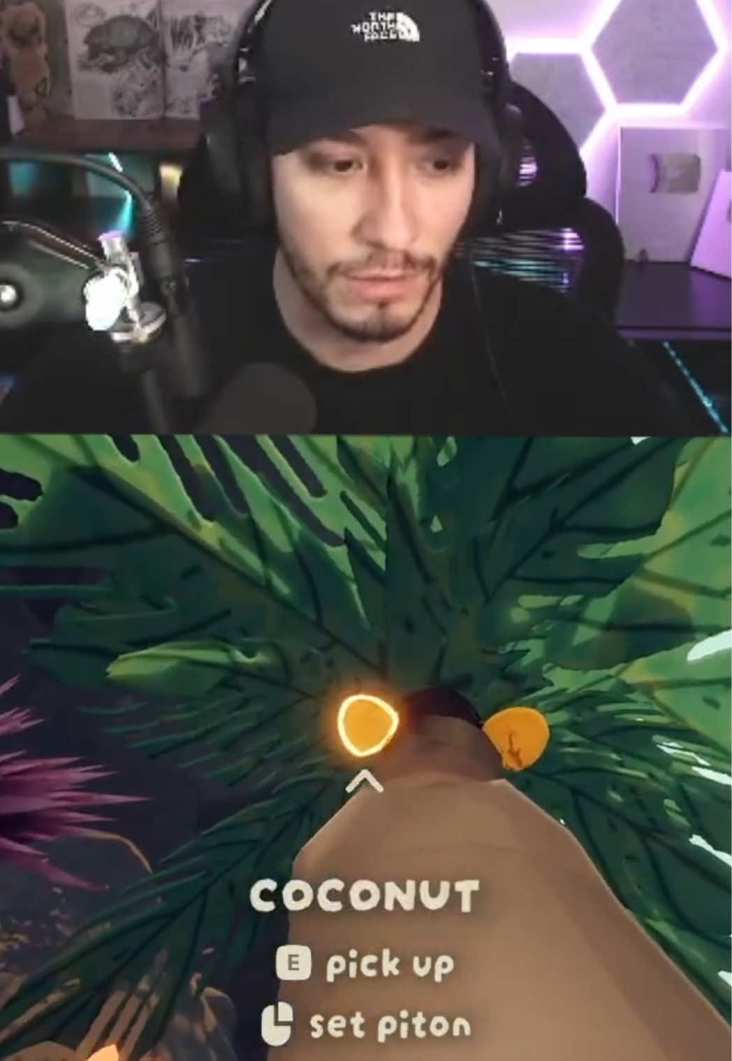 A post by @hopatiktok on TikTok caption: odio los cocos… KICK: HOPA100 #fyp #funny #fypシ゚ #gaming #peak 