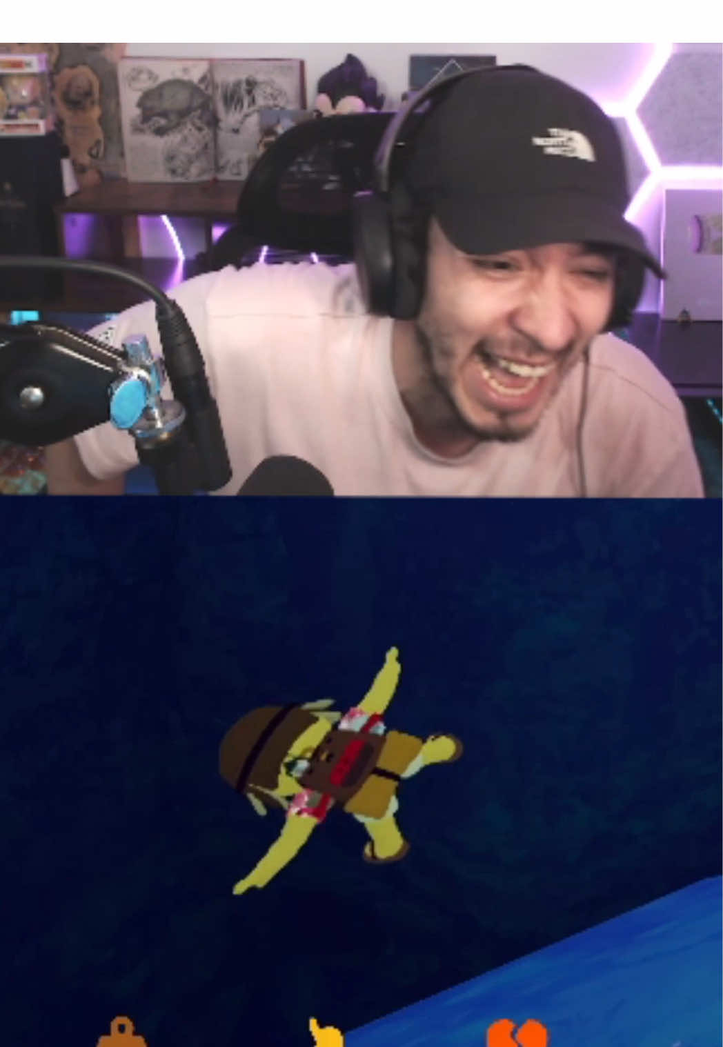 A post by @hopatiktok on TikTok caption: el final @Thomas JAJAJA KICK: HOPA100 #fyp #funny #fypシ゚ #gaming #peak #kick 