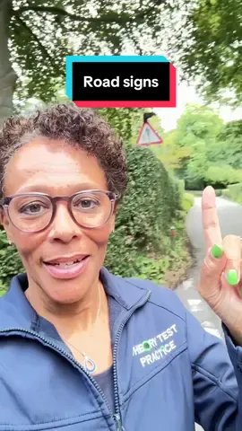 A post by @theorytestpractice on TikTok caption: #Driving #RoadSigns #Theory #TheoryTest #TheoryTestPractice #DrivingTheory #TheoryTestTips 