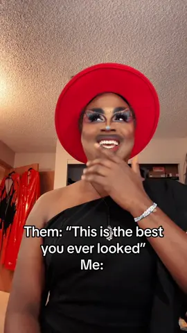 A post by @theobsidianbsupreme on TikTok caption: #fyp #viral #dragqueen #dragking #funny 