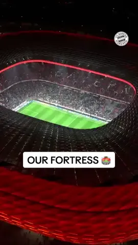 A post by @fcbayern on TikTok caption: Counting the days until we‘re back… ⏳ #FCBayern #MiaSanMia #AllianzArena 