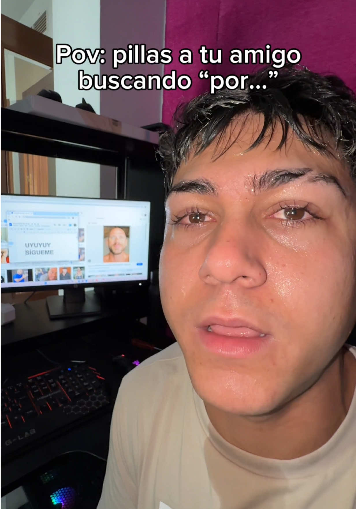 A post by @galesote on TikTok caption: 2,7 millones de seguidores en ig?🫃🏻 @Marcloper 