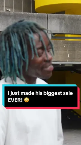 A post by @simonsquibb on TikTok caption: He charged me £80… but I gave him £500! 🤯 #simonsquibb #dreams #business 