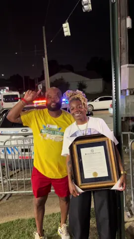 A post by @rollitupk on TikTok caption: Man I’m just a girl from Birmingham Alabama. But the love I got for Shreveport is forever unmatched man. These people really gave me a WHOLE day. Man I couldn’t even find words. I’m so thankful for the supporters, especially Ryan Williams AND THE MAYOR! I feel so appreciated and loved I still don’t know what to say except thank you Shreveport. Hell yeah I cried 😭 Ryan Williams you truly a gem man. And also let me add the thank Ursula Bowman for even making it happen ! Thank you for initiating this! Y’all made my entire year.