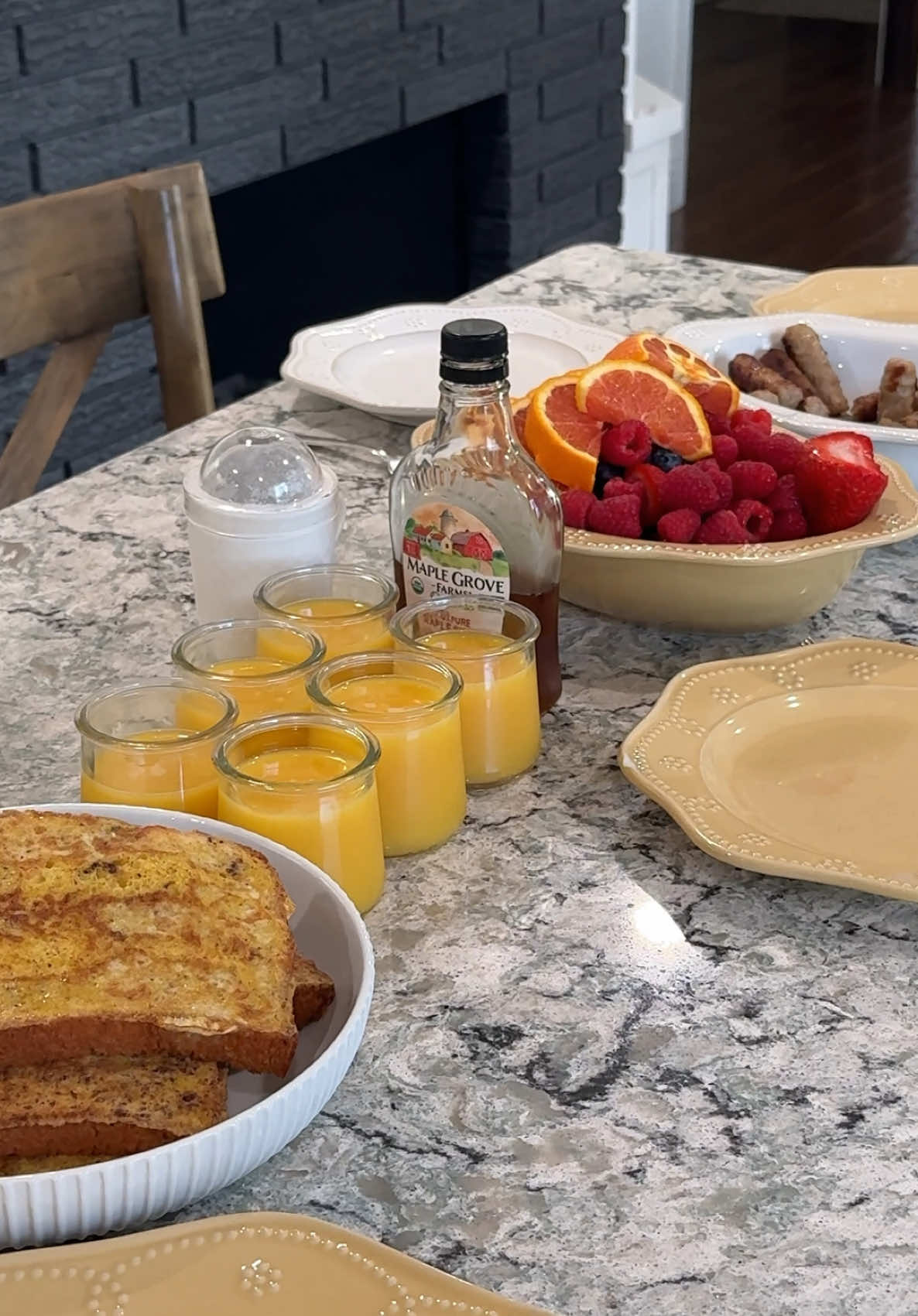 A post by @jkentrn on TikTok caption: Breakfast of champions 💪#weekend #singlemom #momlife #doitallmomma #rudyroothecavapoo 