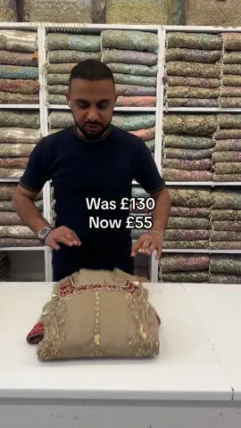 A post by @organzafashions on TikTok caption: #foryou #foryoupagе #fyp #goviral #birmingham #stratfordroadbirmingham #fypシ゚ #asianclothes #partywear #weddingvibes #wedding #uktiktok #uk #heavydress #weddingdress #stitch #pakistaniclothes #