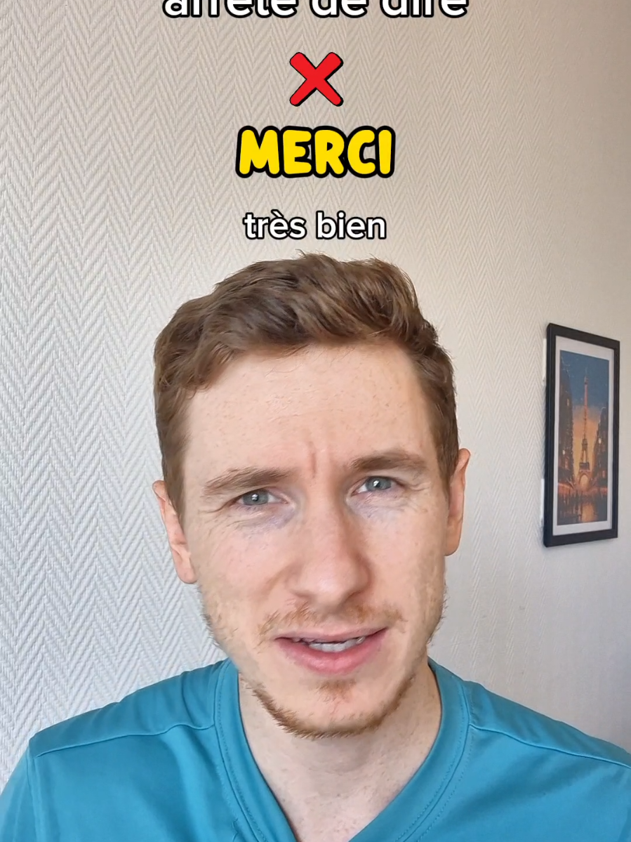 A post by @elmartino_french on TikTok caption: Alternatives à merci #language #apprendrelefrançais #learnfrench #education 