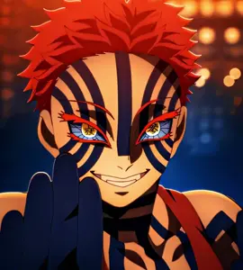 A post by @maderezs on TikTok caption: #demonslayer #kimetsunoyaiba #akaza #tanjiro #anime #animeedit 