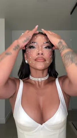 A post by @leilanigreen on TikTok caption: The best part 😍 melting the nakeup off… #makeupremoval all products linked in my shopmy!  @Tatcha US @ELEMIS @Farmacy Beauty @Charlotte Tilbury @Grande Cosmetics @Kosas @Curology @TIRTIR Inc. @medicube global 