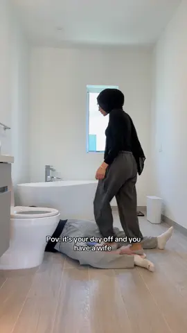 A post by @by.imanx on TikTok caption: I’m sure she could of done it herself 🤦🏽‍♂️ #muslim 