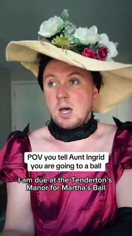 A post by @juliansewell on TikTok caption: #auntingrid #period #downtonabbey #drama #thegildedage #bridgerton #kieraknightley #littlewomen #palomadiamond #fyp 