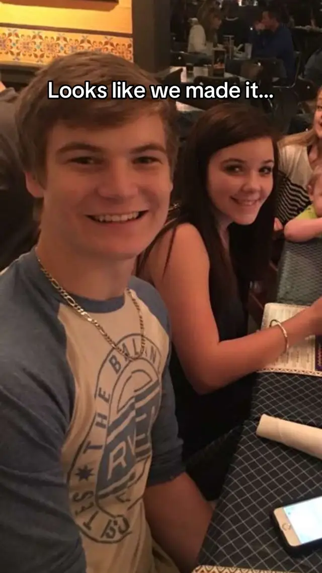 A post by @ on TikTok caption: Coming up on 11 years together. How in the world do we already have 4 sweet babies. 🥹💛@brileybradford🦆 