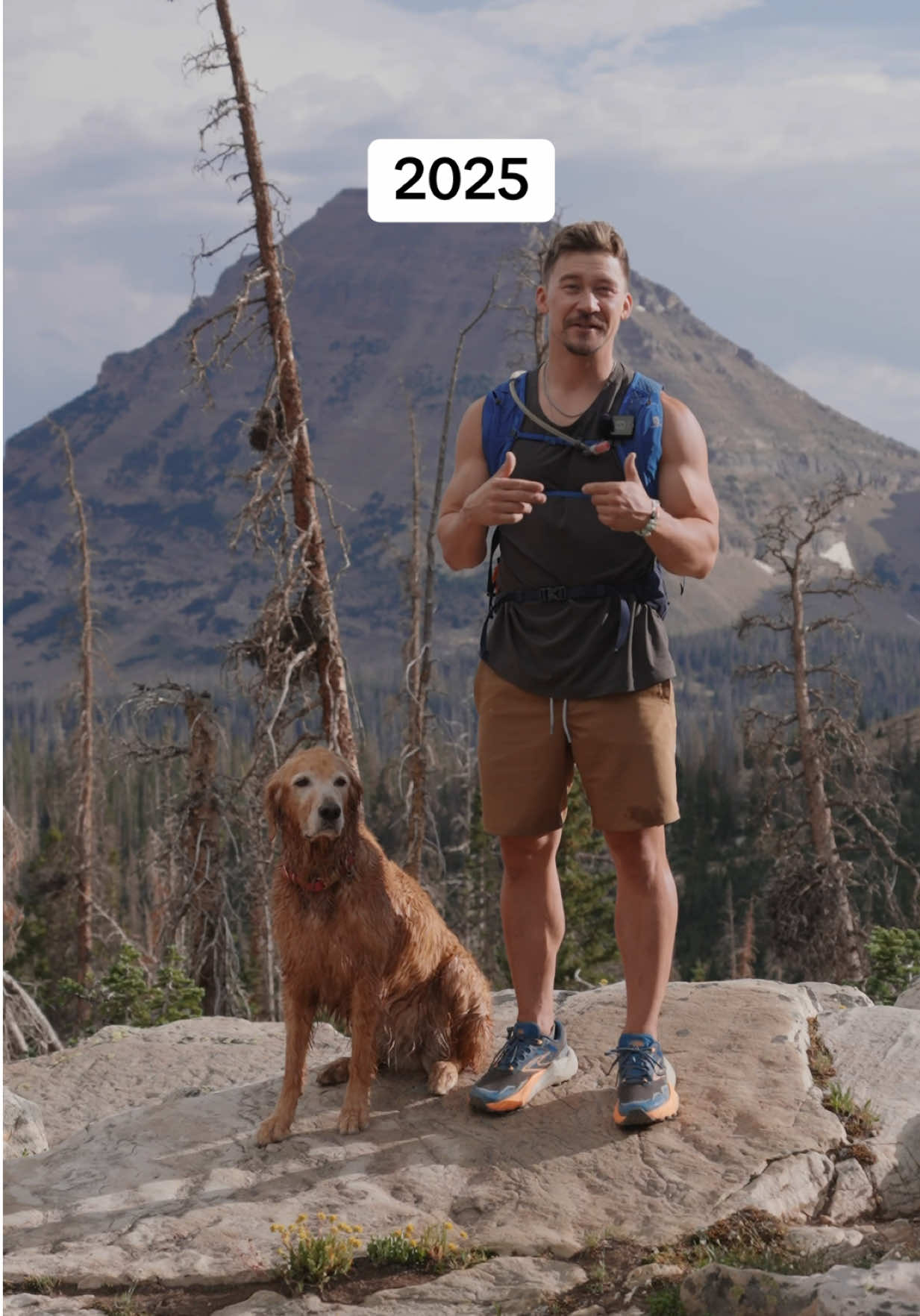 A post by @adventuringwithnala on TikTok caption: One of Nala’s favorite hikes we do every year 🥰
