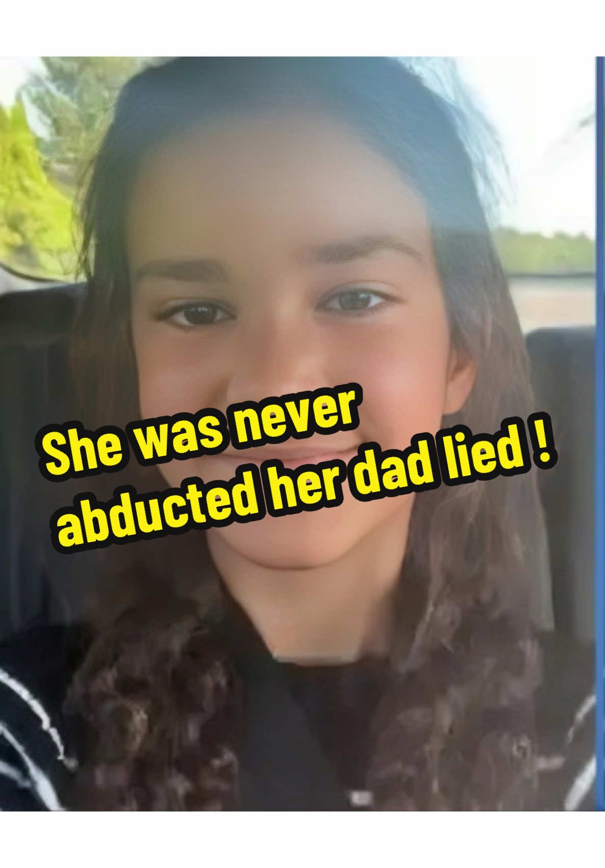 A post by @therealbiggdracco on TikTok caption: Melina was never abducted her dad lied ! #greenscreen #foryoupage #fyp #truecrime #biggdracco #amberalert 