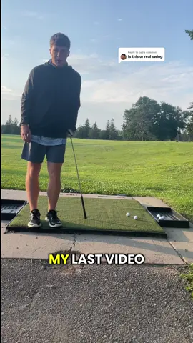 A post by @mulliganmaster on TikTok caption: Replying to @pab I know my swing isn’t that bad🤬 #golf #golfswing #golftok #scottiescheffler #fyp
