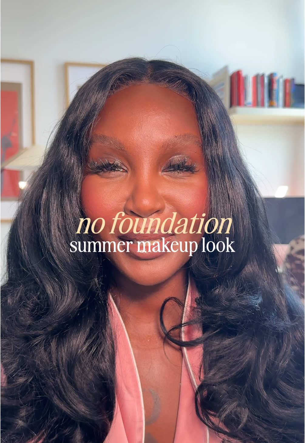 A post by @simimoonlight on TikTok caption: sorry I feel like my face loves this routine omg  — products used: @DanessaMyricksBeauty primers  @Anastasia Beverly Hills brow freeze gel  tarte ceaseless creamy concealers  @madebymitchell curve case cream and pressed  @sephora translucent pressed powder @ONE SIZE BEAUTY powder melt spray  @Huda Beauty lip stains  @NARS Cosmetics lip on bad guy  @Fenty Beauty gloss bomb in hot chocolit 