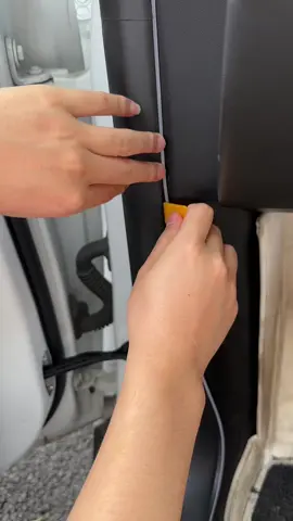 A post by @hengshiyulights on TikTok caption: Car LED illusion door frame ambient light#car #carmodification #carinteriorlight #carmodifications2025 