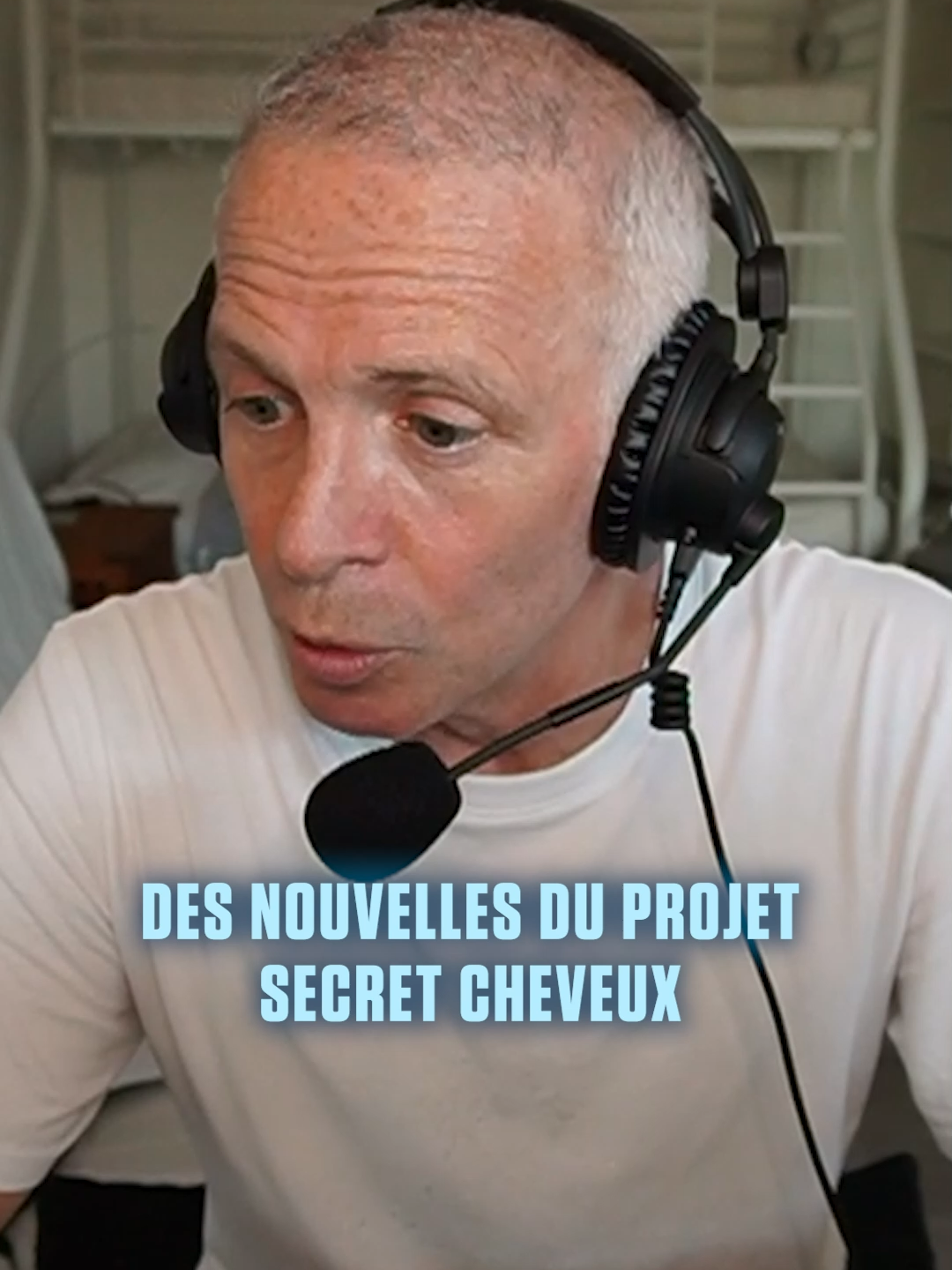 A post by @samueletienneofficiel on TikTok caption: Le projet secret cheveux ultra courts avance bien ! #hairstyle #project #samueletienne