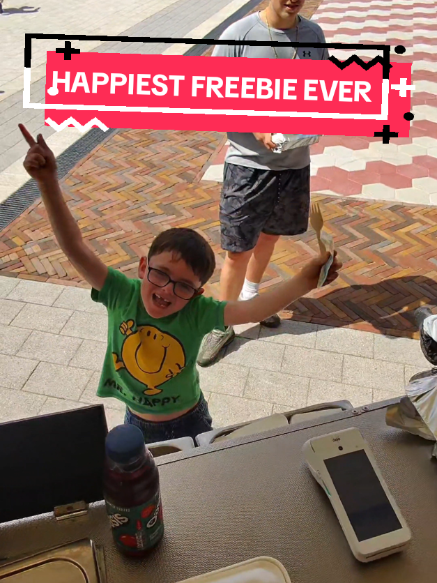 A post by @spudarmy on TikTok caption: is this the best reaction to a Freebie?? #Spudman #freebie #reaction 