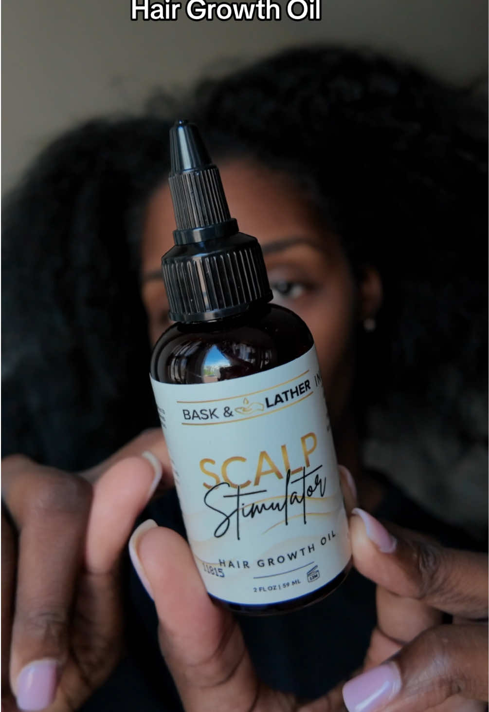 A post by @iamjustagirl2 on TikTok caption: Trying @Bask and Lather Co hair growth oil to help with my problem areas. Can’t wait to see the results over the next few weeks! #justagirl #justagirltalk #iamjustagirl #hairgrowth #naturalhair #haircareroutine #hairstyle #braids #silkpress #beauty #blackwoman #beautyinfluencer #contentcreator 