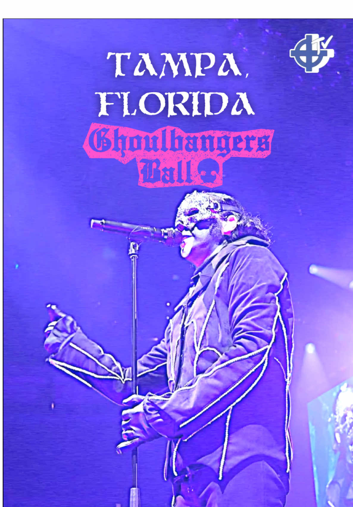 A post by @thebandghost on TikTok caption: Ghoulbangers Ball: Tampa, FL
