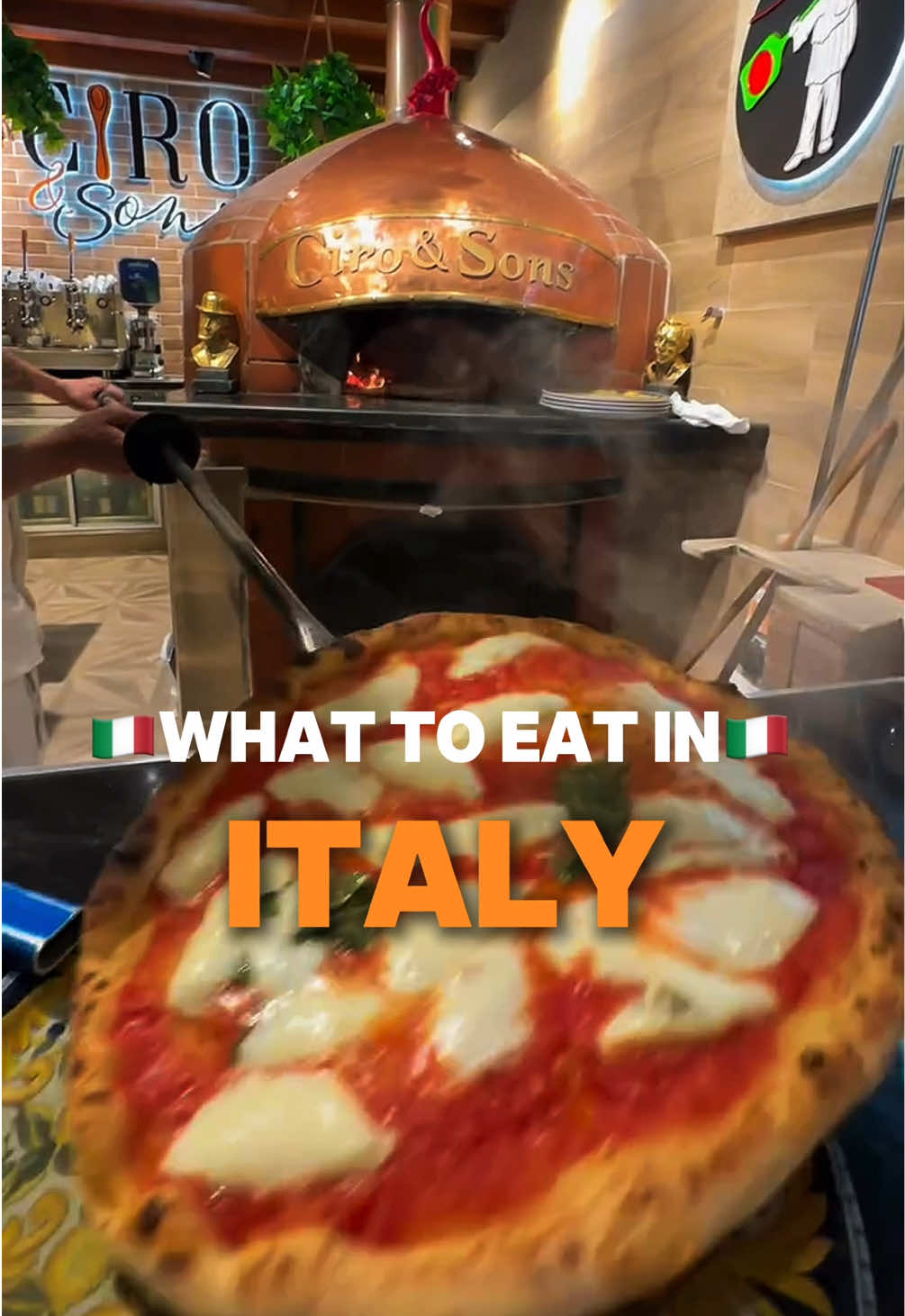 A post by @uu41world59 on TikTok caption: Best pizza in Italy 🇮🇹 #foodies #italianfood #travel #eating #italianrestaurant 