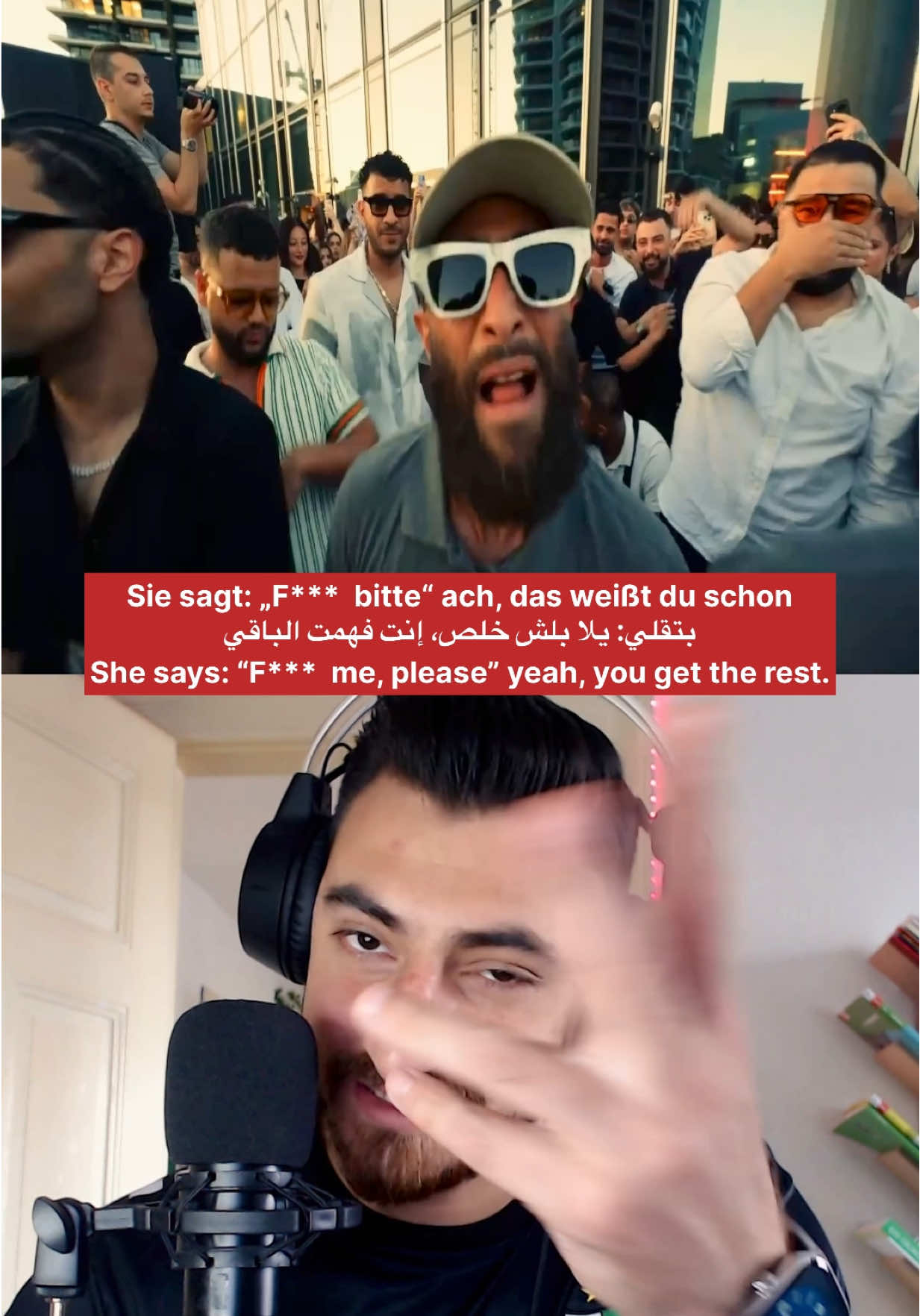 A post by @dazdaf on TikTok caption: Nimo & KALIM - Von vorn auf Arabisch und Englisch übersetzt. (مترجمة إلى العربية والإنجليزية) @Nimo @KALIM  #nimo #kalim #deutschrap #deutschland #tranding 