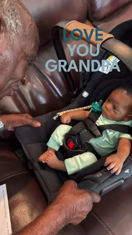 A post by @convoswithcarrie1 on TikTok caption: Look at Curtis and our 1st GREAT Grandbaby bonding!!!! My dementia won’t let me be great but Curtis certainly gets to enjoy this part of life enough for the both of us!!!!!  Thank you God for moments like this. 🙏🏽❤️🙏🏽❤️🙏🏽 #mancrushmonday #nowoodennichols #foe #convoswithcarrie #familyiseverything #granddadlife