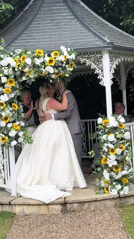 A post by @lifewithljj on TikTok caption: Our Wedding ceremony 🥹🤍 (this was our ceremony song too) 🥹 #weddingday #weddingceremony #bride #weddingdress 