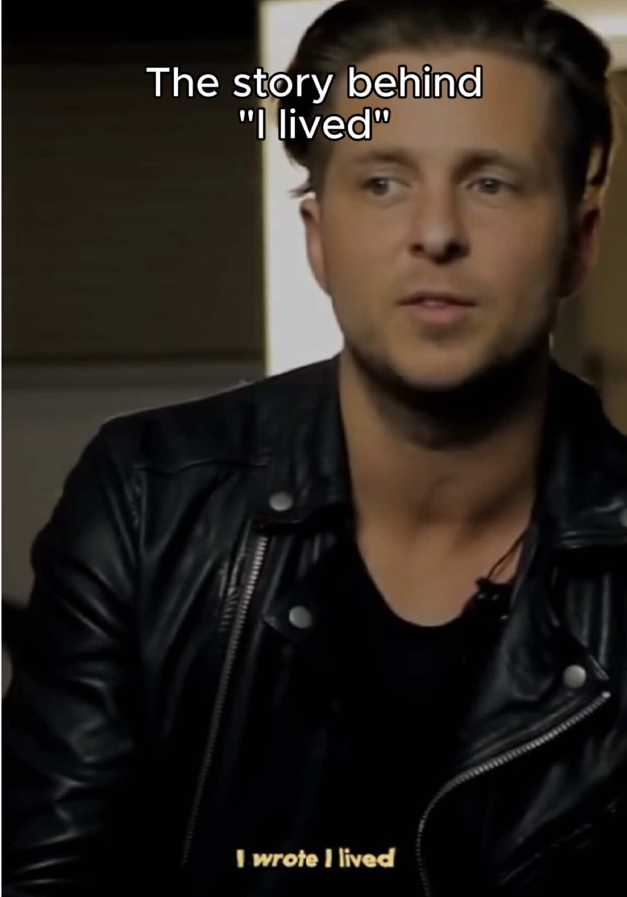 A post by @onerepublic on TikTok caption: Thought I was writing something nice for my son, accidentally wrote something people now tattoo on themselves #onerepublic #nostalgia #ilived #behindthesong 